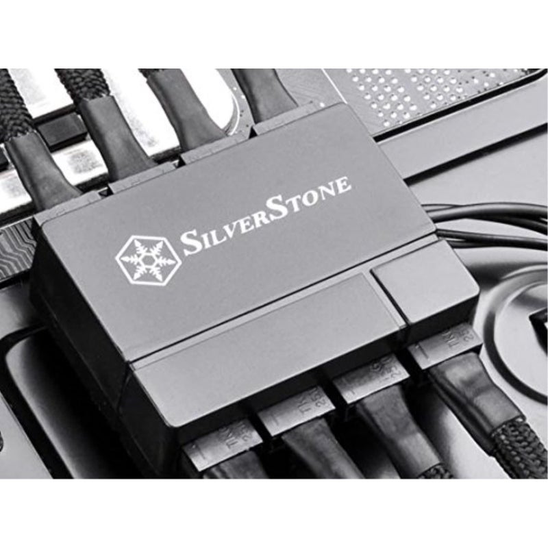 SilverStone PWM Fan Hub System Cables, Black (CPF04) - Image 3